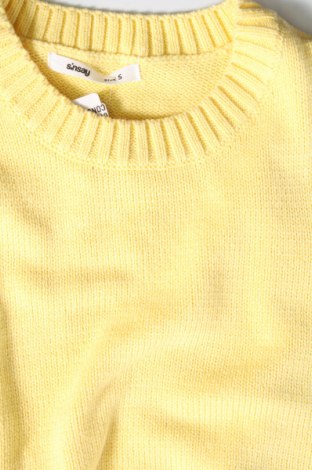 Pulover de femei Sinsay, Mărime S, Culoare Galben, Preț 33,28 Lei