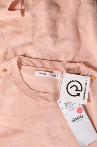 Γυναικείο πουλόβερ Sinsay, Μέγεθος L, Χρώμα Ρόζ , Τιμή 11,38 €