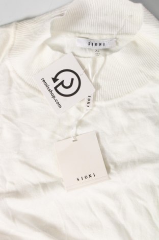 Γυναικείο πουλόβερ Sioni, Μέγεθος XL, Χρώμα Εκρού, Τιμή 58,89 €