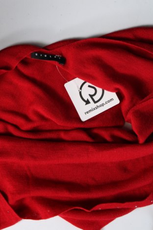 Дамски пуловер Sisley, Размер S, Цвят Червен, Цена 31,62 лв.