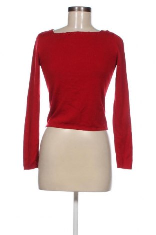 Γυναικείο πουλόβερ Sisley, Μέγεθος S, Χρώμα Κόκκινο, Τιμή 16,17 €