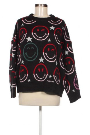 Γυναικείο πουλόβερ Smiley World, Μέγεθος XXL, Χρώμα Μαύρο, Τιμή 7,18 €