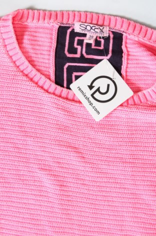 Γυναικείο πουλόβερ Soccx, Μέγεθος M, Χρώμα Ρόζ , Τιμή 18,56 €
