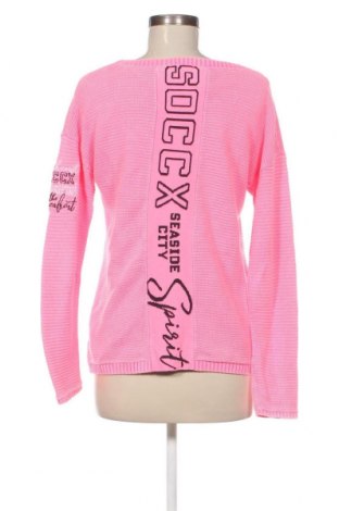 Дамски пуловер Soccx, Размер M, Цвят Розов, Цена 35,25 лв.