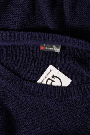 Дамски пуловер Street One, Размер XL, Цвят Син, Цена 19,27 лв.
