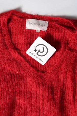 Pulover de femei Sud Express, Mărime S, Culoare Roșu, Preț 110,13 Lei