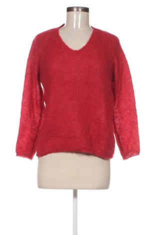 Дамски пуловер Sud Express, Размер S, Цвят Червен, Цена 37,82 лв.