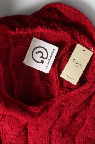 Γυναικείο πουλόβερ TINA, Μέγεθος XL, Χρώμα Κόκκινο, Τιμή 10,67 €