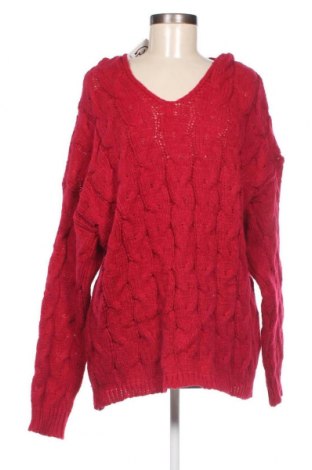 Γυναικείο πουλόβερ TINA, Μέγεθος XL, Χρώμα Κόκκινο, Τιμή 10,67 €