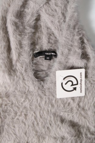 Дамски пуловер Tally Weijl, Размер XS, Цвят Сив, Цена 12,47 лв.