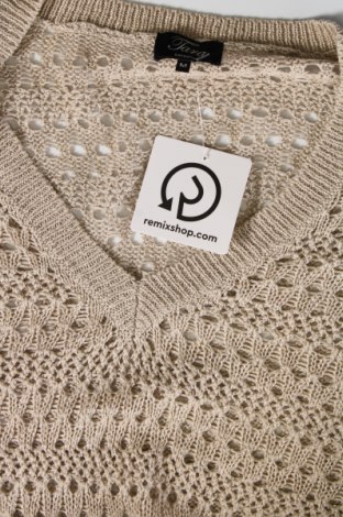 Дамски пуловер Tara, Размер M, Цвят Бежов, Цена 11,60 лв.
