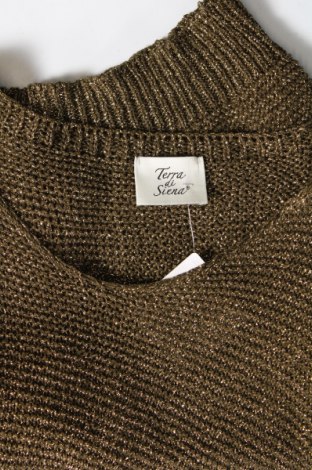 Damski sweter Terra di Siena, Rozmiar L, Kolor Złocisty, Cena 19,67 zł