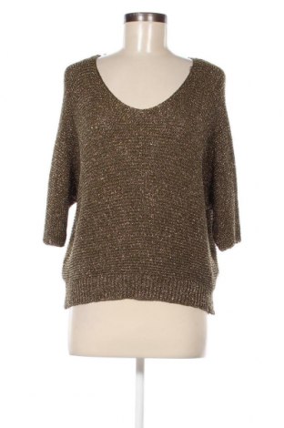 Дамски пуловер Terra di Siena, Размер L, Цвят Златист, Цена 6,15 лв.
