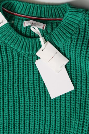 Γυναικείο πουλόβερ Tommy Hilfiger, Μέγεθος L, Χρώμα Πράσινο, Τιμή 105,15 €