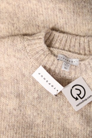 Γυναικείο πουλόβερ Topshop, Μέγεθος S, Χρώμα  Μπέζ, Τιμή 15,82 €