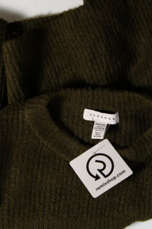 Дамски пуловер Topshop, Размер S, Цвят Зелен, Цена 13,53 лв.