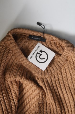 Γυναικείο πουλόβερ Trendyol, Μέγεθος L, Χρώμα  Μπέζ, Τιμή 15,82 €
