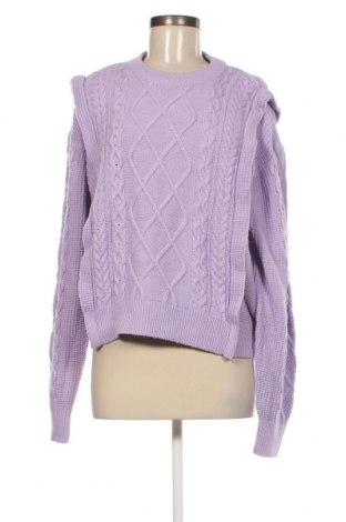 Дамски пуловер Trendyol, Размер L, Цвят Лилав, Цена 11,89 лв.