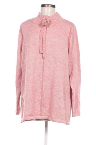 Γυναικείο πουλόβερ Ulla Popken, Μέγεθος XL, Χρώμα Ρόζ , Τιμή 12,58 €