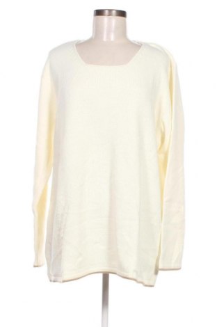 Γυναικείο πουλόβερ Ulla Popken, Μέγεθος XL, Χρώμα Εκρού, Τιμή 27,04 €