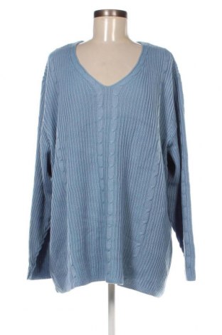 Γυναικείο πουλόβερ Ulla Popken, Μέγεθος XL, Χρώμα Μπλέ, Τιμή 35,67 €