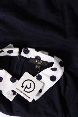 Γυναικείο πουλόβερ Un Deux Trois, Μέγεθος S, Χρώμα Μπλέ, Τιμή 30,68 €