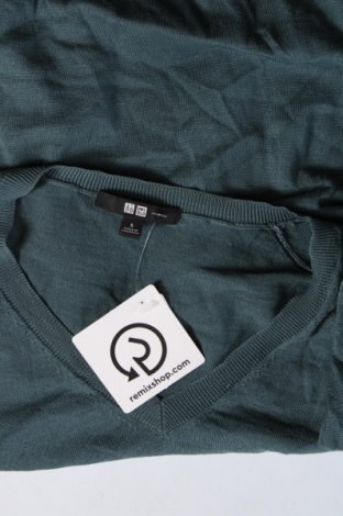 Дамски пуловер Uniqlo, Размер S, Цвят Син, Цена 20,50 лв.