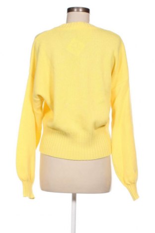 Дамски пуловер United Colors Of Benetton, Размер L, Цвят Жълт, Цена 45,57 лв.