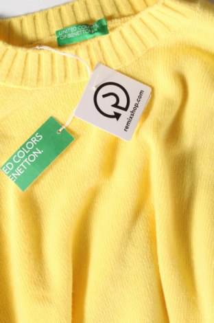 Damenpullover United Colors Of Benetton, Größe XL, Farbe Gelb, Preis 12,46 €