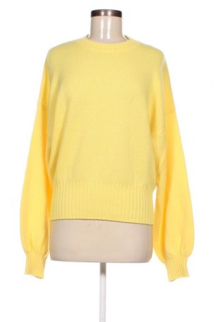 Дамски пуловер United Colors Of Benetton, Размер XL, Цвят Жълт, Цена 30,69 лв.