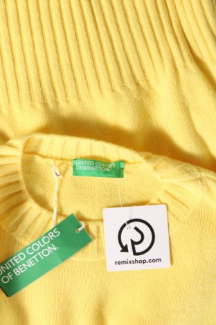 Női pulóver United Colors Of Benetton, Méret L, Szín Sárga, Ár 5 112 Ft