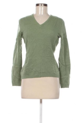 Дамски пуловер United Colors Of Benetton, Размер M, Цвят Зелен, Цена 21,32 лв.