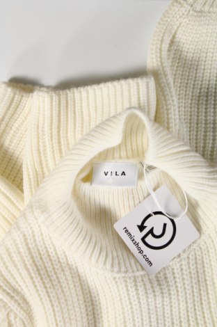 Дамски пуловер VILA, Размер XS, Цвят Екрю, Цена 22,79 лв.