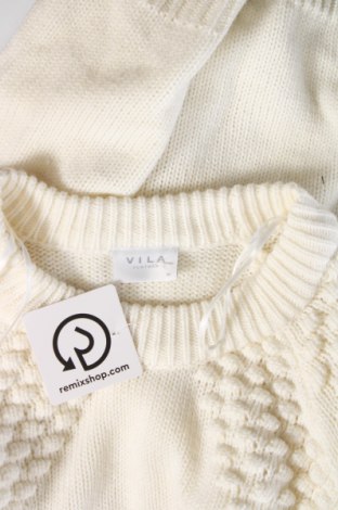 Γυναικείο πουλόβερ VILA, Μέγεθος M, Χρώμα Εκρού, Τιμή 7,35 €