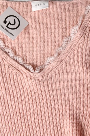 Дамски пуловер VILA, Размер L, Цвят Розов, Цена 10,80 лв.