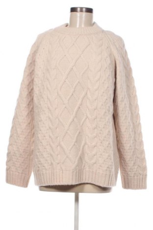 Дамски пуловер Vanessa Bruno, Размер M, Цвят Бежов, Цена 222,65 лв.