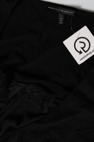 Дамски пуловер White House / Black Market, Размер L, Цвят Черен, Цена 29,76 лв.