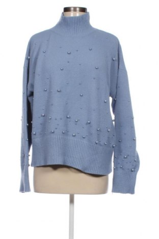 Дамски пуловер Wienella, Размер L, Цвят Син, Цена 11,22 лв.