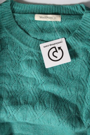 Damenpullover WoolOvers, Größe XS, Farbe Grün, Preis 14,84 €
