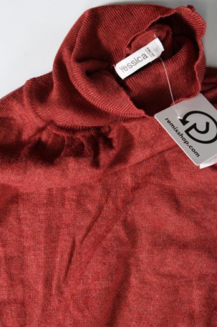 Дамски пуловер Yessica, Размер L, Цвят Червен, Цена 9,57 лв.