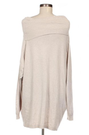 Γυναικείο πουλόβερ Yessica, Μέγεθος 4XL, Χρώμα  Μπέζ, Τιμή 17,94 €