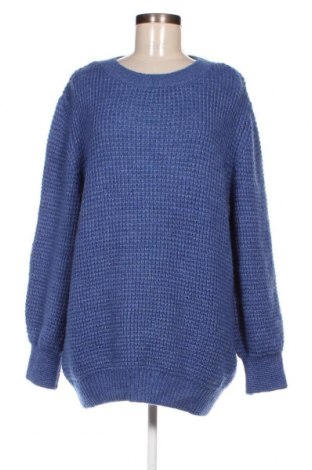Γυναικείο πουλόβερ Yessica, Μέγεθος XXL, Χρώμα Μπλέ, Τιμή 7,18 €