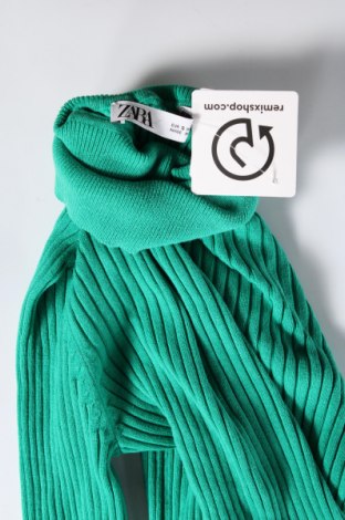 Pulover de femei Zara, Mărime S, Culoare Verde, Preț 90,66 Lei