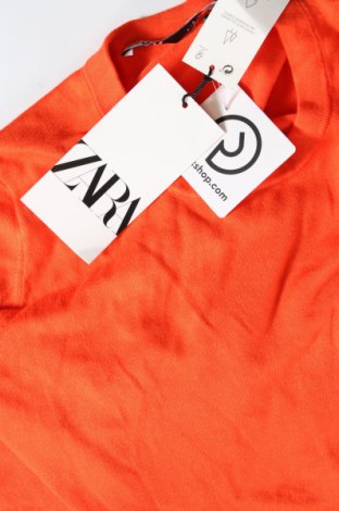 Pulover de femei Zara, Mărime S, Culoare Portocaliu, Preț 93,82 Lei