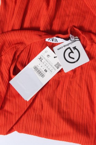 Dámský svetr Zara, Velikost XL, Barva Oranžová, Cena  471,00 Kč