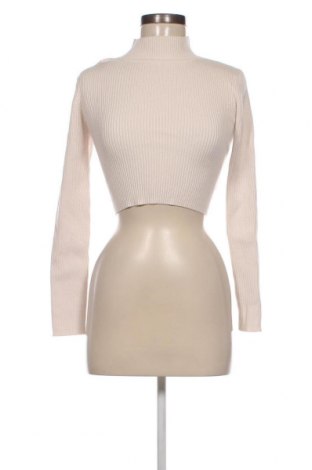 Дамски пуловер Zara, Размер M, Цвят Бежов, Цена 27,00 лв.