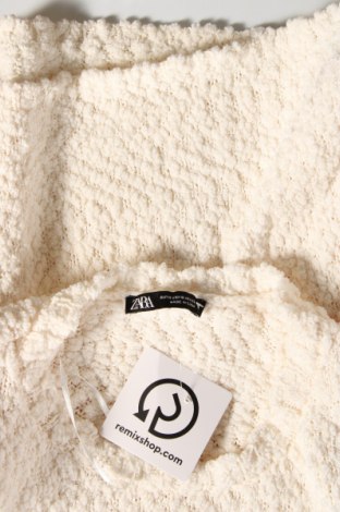 Damenpullover Zara, Größe S, Farbe Weiß, Preis € 18,79