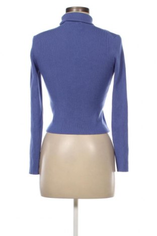 Дамски пуловер Zara, Размер M, Цвят Син, Цена 12,95 лв.