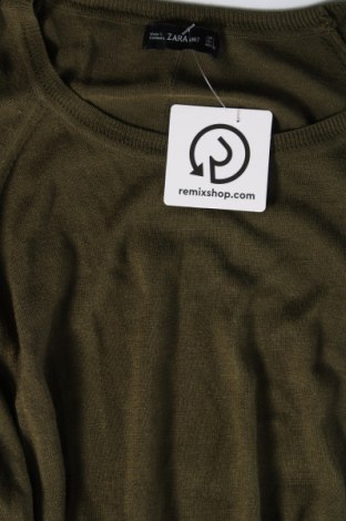Γυναικείο πουλόβερ Zara, Μέγεθος L, Χρώμα Πράσινο, Τιμή 8,08 €