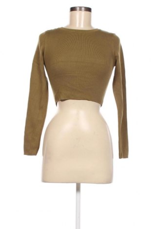 Дамски пуловер Zara, Размер S, Цвят Зелен, Цена 14,85 лв.
